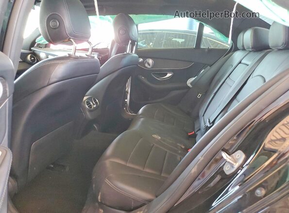 55SWF8EB0KU309018 2019 MERCEDES-BENZ C Черный Вид задних сидений