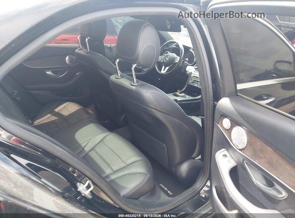 55SWF8EB0KU313652 2019 MERCEDES-BENZ C-CLASS Black Widok naklejki z numerem VIN