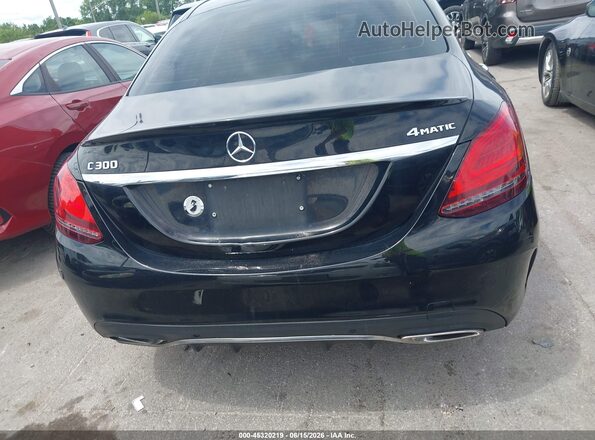55SWF8EB0KU313652 2019 MERCEDES-BENZ C-CLASS Black 