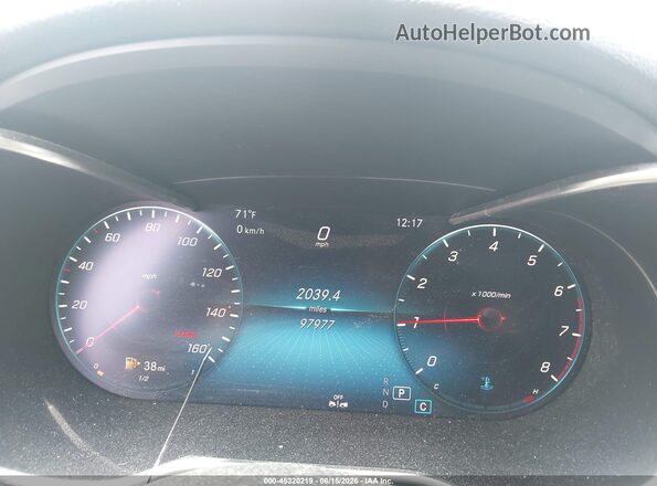 55SWF8EB0KU313652 2019 MERCEDES-BENZ C-CLASS Black Widok tylnych siedzeń