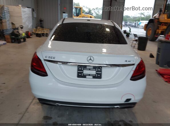 55SWF8EB0KU314820 2019 MERCEDES-BENZ C-CLASS White 