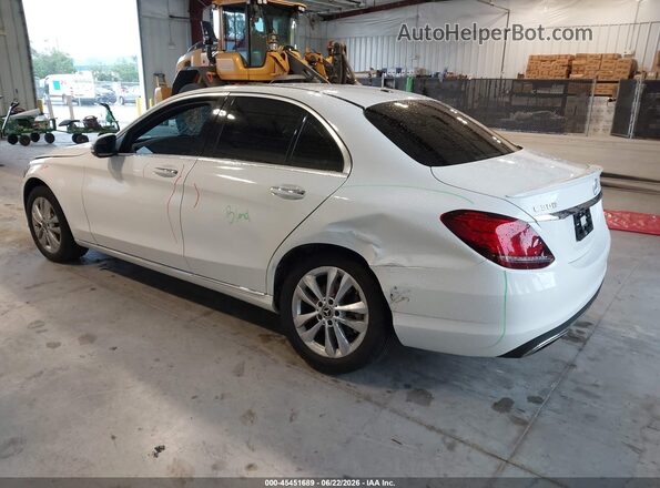 55SWF8EB0KU314820 2019 MERCEDES-BENZ C-CLASS White უკანა მარცხენა