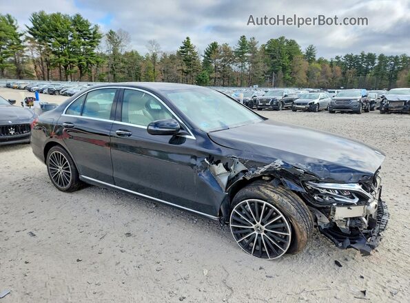 55SWF8EB0LU332770 2020 MERCEDES-BENZ C Black Przód prawy