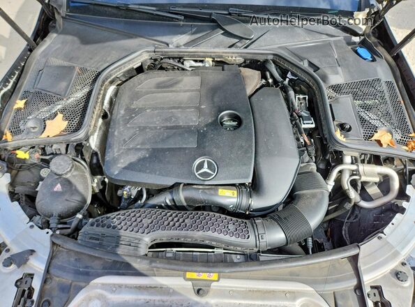 55SWF8EB0LU332770 2020 MERCEDES-BENZ C Black Widok wnętrza z tyłu