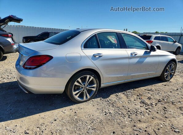 55SWF8EB1KU289846 2019 MERCEDES-BENZ C Silver 