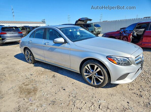 55SWF8EB1KU289846 2019 MERCEDES-BENZ C Silver 