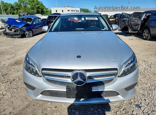 55SWF8EB1KU289846 2019 MERCEDES-BENZ C Silver 