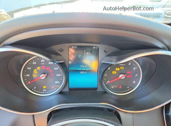 55SWF8EB1KU289846 2019 MERCEDES-BENZ C Silver 