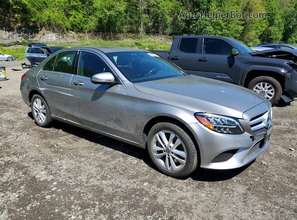 55SWF8EB1KU293038 2019 MERCEDES-BENZ C Gray 
