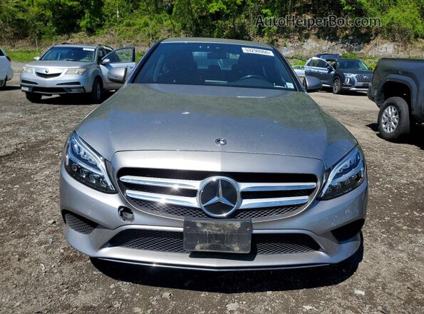 55SWF8EB1KU293038 2019 MERCEDES-BENZ C Gray 