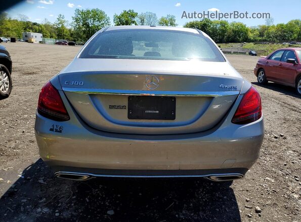 55SWF8EB1KU293038 2019 MERCEDES-BENZ C Gray 
