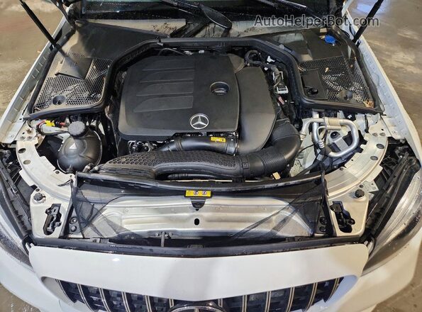 55SWF8EB1LU324788 2020 MERCEDES-BENZ C Белый Вид задней части салона