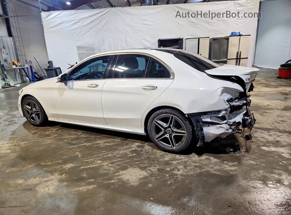 55SWF8EB1LU324788 2020 MERCEDES-BENZ C Белый Задняя левая четверть