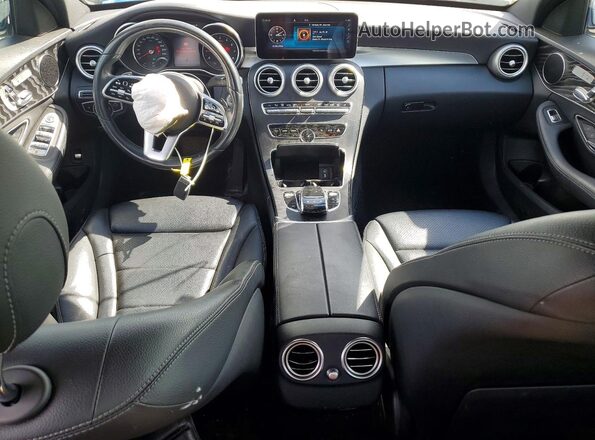 55SWF8EB1LU334673 2020 MERCEDES-BENZ C White Vista del salpicadero