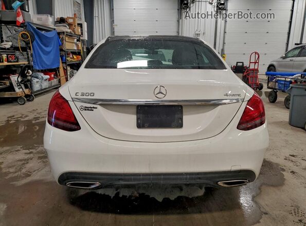 55SWF8EB1LU334673 2020 MERCEDES-BENZ C White Vista trasera