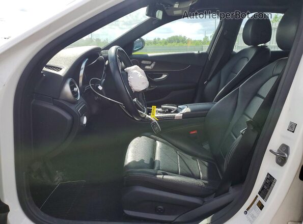 55SWF8EB1LU334673 2020 MERCEDES-BENZ C White Vista interior delantera