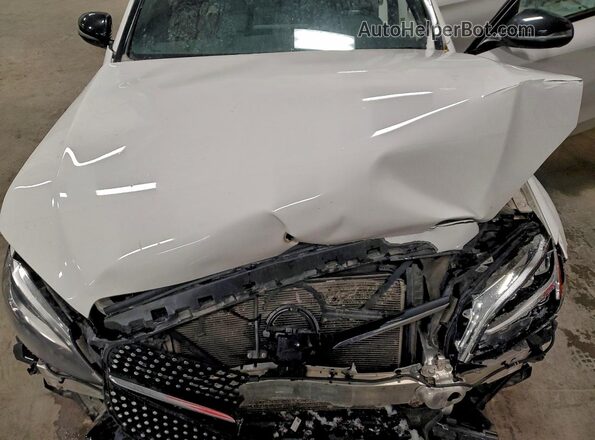 55SWF8EB1LU334673 2020 MERCEDES-BENZ C White Vista interior trasera