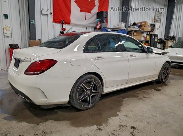 55SWF8EB1LU334673 2020 MERCEDES-BENZ C White Trasero derecho