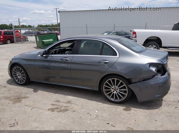 55SWF8EB2KU312681 2019 MERCEDES-BENZ C-CLASS Gray Widok wnętrza 360 stopni