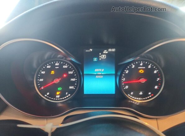 55SWF8EB3KU319736 2019 MERCEDES-BENZ C Blue Սարքավորումների վահանակի տեսք