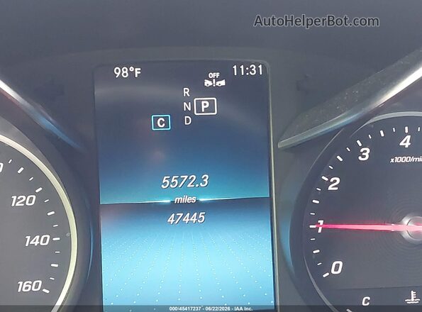 55SWF8EB4KU285435 2019 MERCEDES-BENZ C-CLASS Gray 
