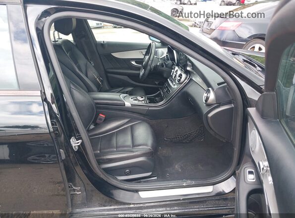 55SWF8EB4KU309183 2019 MERCEDES-BENZ C-CLASS Black Սալոնի դիմացի տեսք