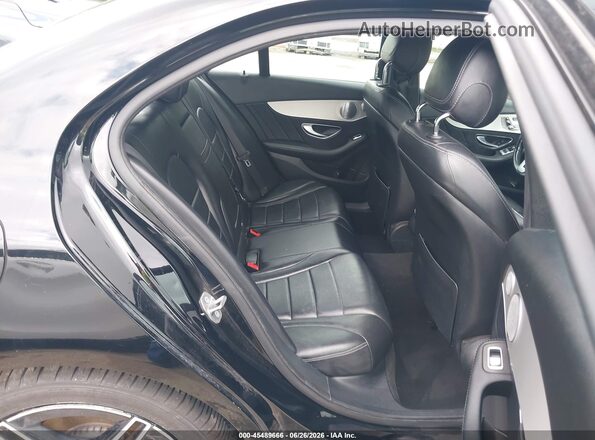 55SWF8EB4KU309183 2019 MERCEDES-BENZ C-CLASS Black VIN կոդի պիտակի տեսք