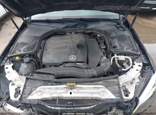 55SWF8EB4KU309183 2019 MERCEDES-BENZ C-CLASS Black Հետևի տեսք
