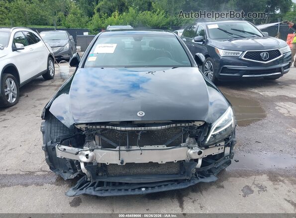 55SWF8EB4KU309183 2019 MERCEDES-BENZ C-CLASS Black Սարքավորումների վահանակի տեսք
