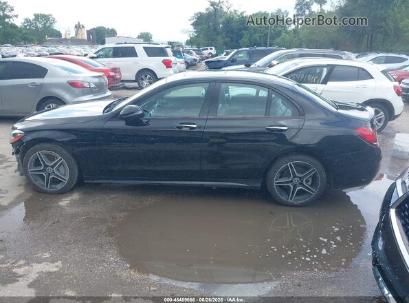 55SWF8EB4KU309183 2019 MERCEDES-BENZ C-CLASS Black Սալոնի 360 աստիճան տեսք