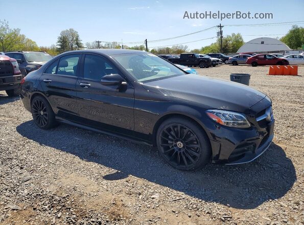 55SWF8EB5LU325698 2020 MERCEDES-BENZ C Black Delantero derecho