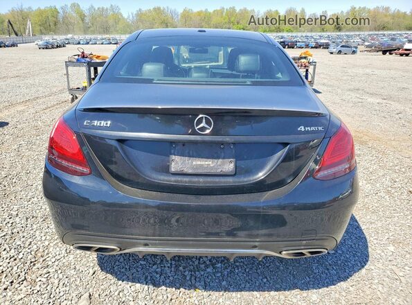55SWF8EB5LU325698 2020 MERCEDES-BENZ C Black Vista trasera