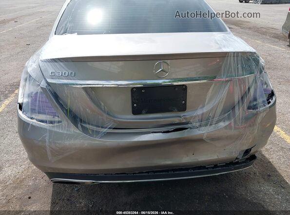 55SWF8EB6KU304664 2019 MERCEDES-BENZ C-CLASS Серебряный Вид спереди