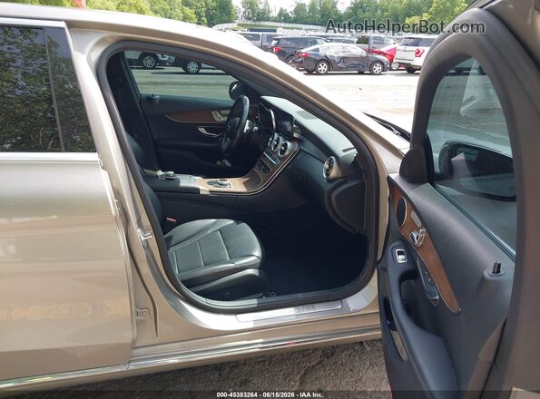 55SWF8EB6KU304664 2019 MERCEDES-BENZ C-CLASS Серебряный Вид салона спереди
