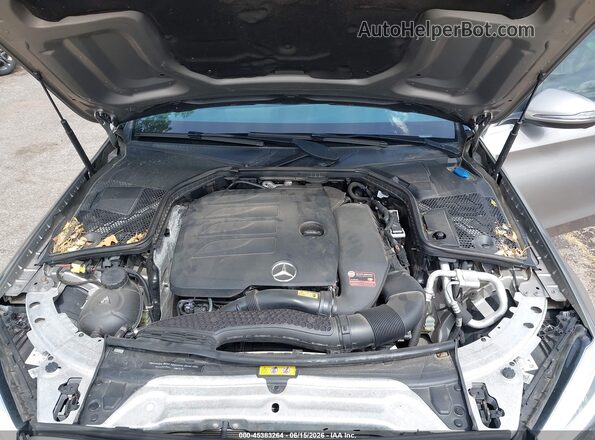 55SWF8EB6KU304664 2019 MERCEDES-BENZ C-CLASS Серебряный Вид сзади