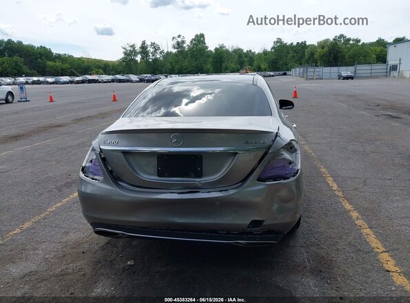 55SWF8EB6KU304664 2019 MERCEDES-BENZ C-CLASS Серебряный 