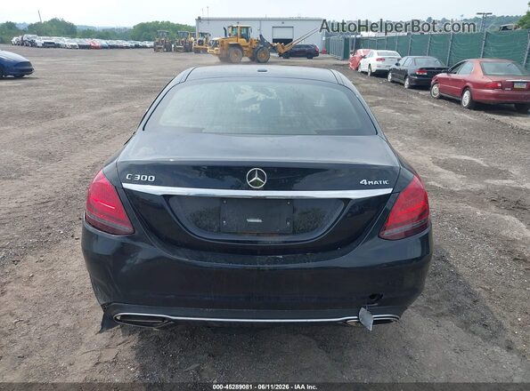 55SWF8EB8KU302589 2019 MERCEDES-BENZ C-CLASS Черный 
