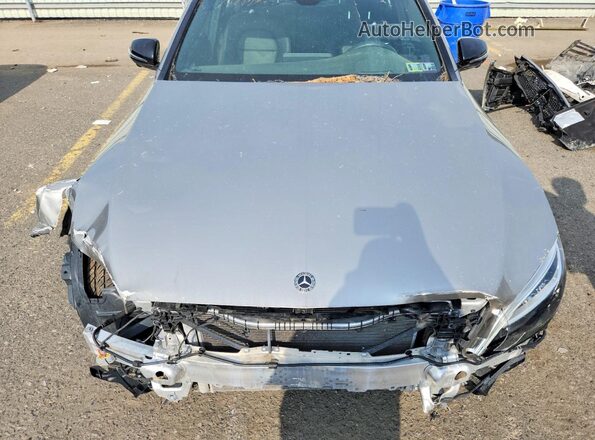 55SWF8EB8LU324948 2020 MERCEDES-BENZ C Silver Widok wnętrza z tyłu
