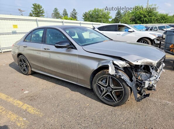 55SWF8EB8LU324948 2020 MERCEDES-BENZ C Silver Przód prawy