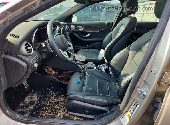 55SWF8EB8LU324948 2020 MERCEDES-BENZ C Silver Widok wnętrza z przodu