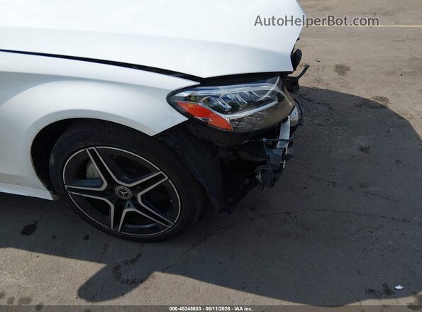 55SWF8EB9KU287701 2019 MERCEDES-BENZ C-CLASS Белый 