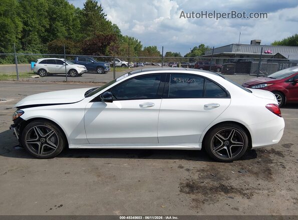 55SWF8EB9KU287701 2019 MERCEDES-BENZ C-CLASS Белый 