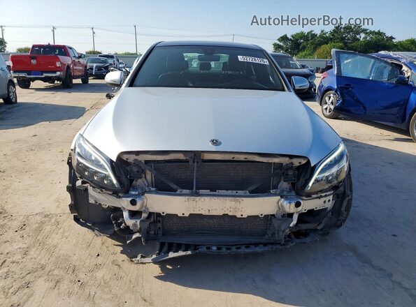 55SWF8EB9KU301855 2019 MERCEDES-BENZ C Silver Вид спереду