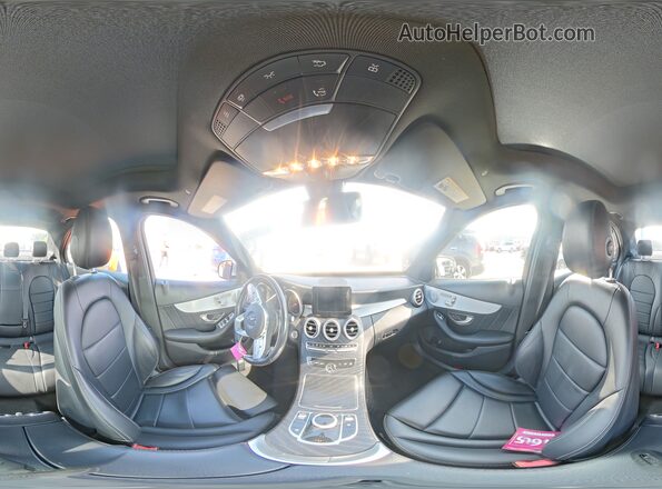 55SWF8EB9KU301855 2019 MERCEDES-BENZ C Silver Вид наклейки з VIN-кодом