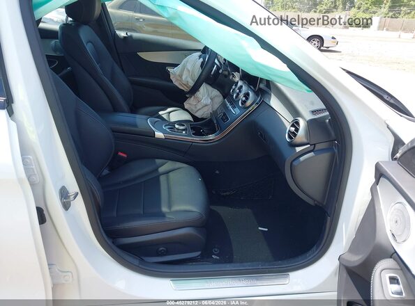 55SWF8EB9KU314847 2019 MERCEDES-BENZ C-CLASS White Widok wnętrza z przodu