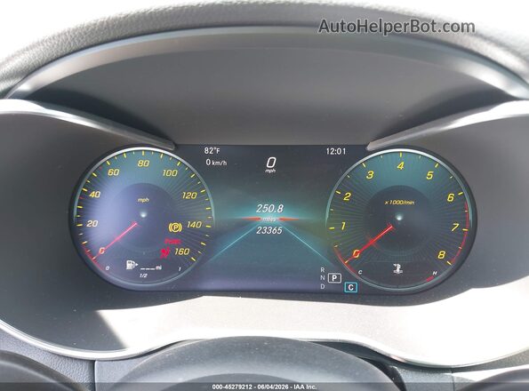 55SWF8EB9KU314847 2019 MERCEDES-BENZ C-CLASS White Widok tylnych siedzeń