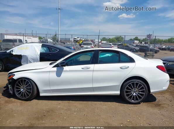 55SWF8EB9KU314847 2019 MERCEDES-BENZ C-CLASS White 