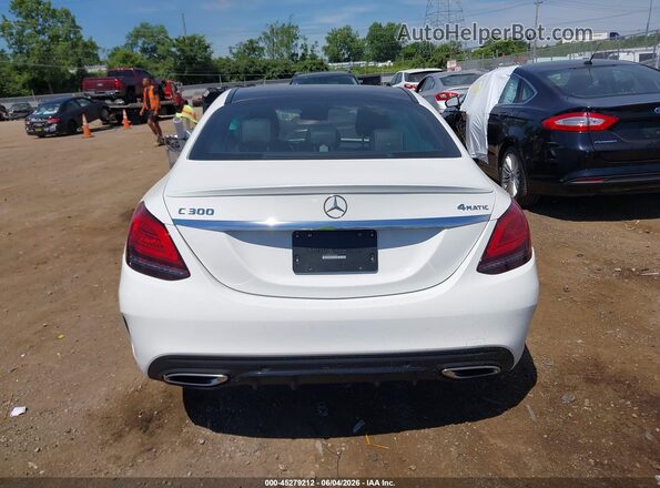 55SWF8EB9KU314847 2019 MERCEDES-BENZ C-CLASS White 