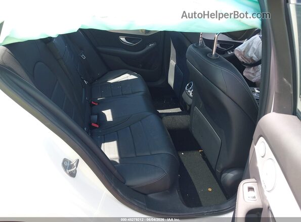 55SWF8EB9KU314847 2019 MERCEDES-BENZ C-CLASS White Widok naklejki z numerem VIN