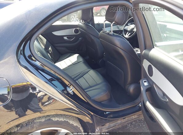 55SWF8EB9KU321958 2019 MERCEDES-BENZ C-CLASS Black VIN sticker view